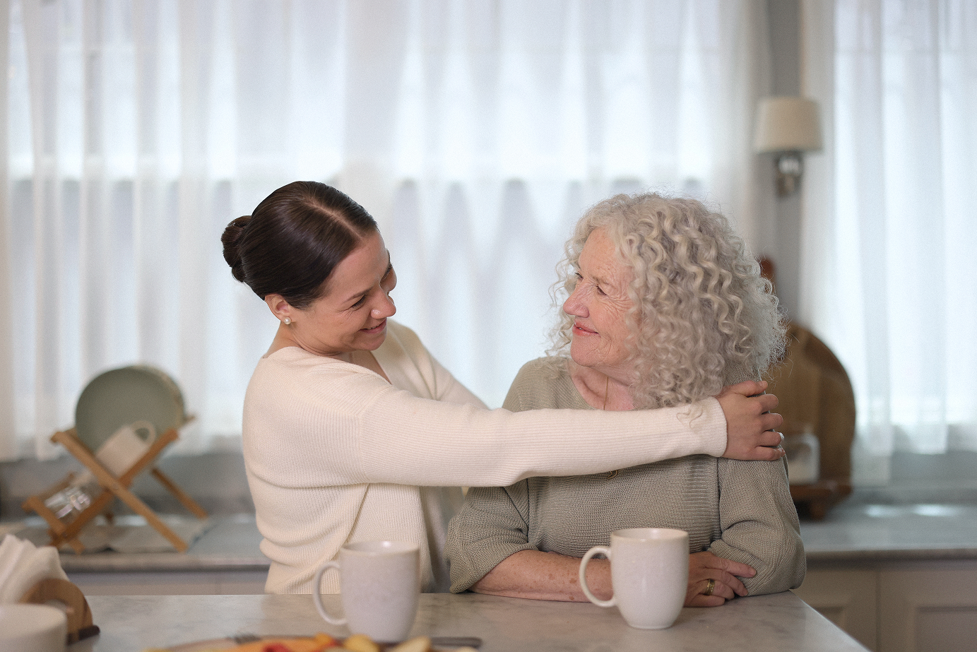 Caregiver and patient