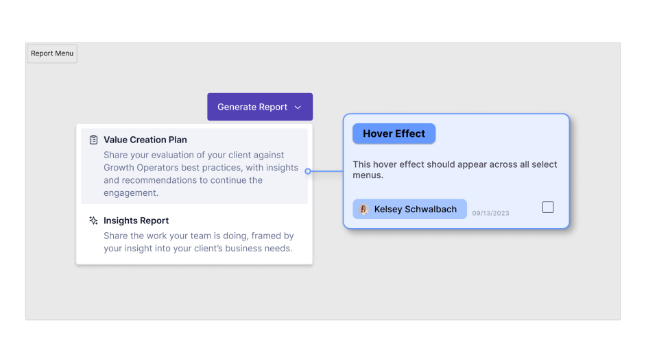 Screenshot of dev specs